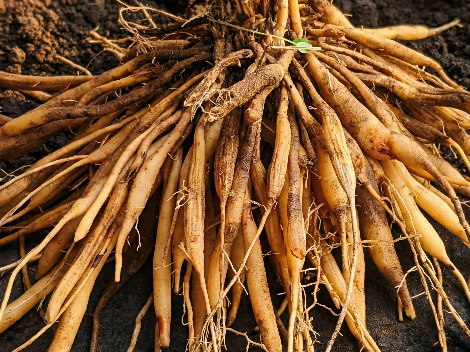 Asparagus racemosus (Shatavari) roots — the source of Aspargize